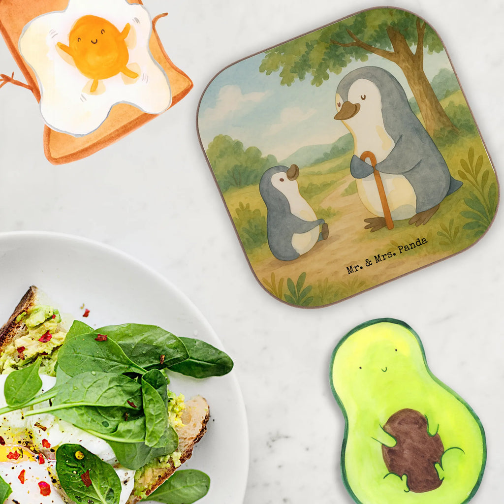 Podkładka Pingwin Dziadek Wnuk Design Untersetzer, Untersetzer Design, Bierdeckel, Untersetzer Holz, Holzuntersetzer, Glasuntersetzer, Untersetzer für Gläser, Tassen Untersetzer, Getränkeuntersetzer, Korkuntersetzer, Untersetzer aus Holz, Untersetzer Gläser, Familie, Vatertag, Muttertag, Bruder, Schwester, Mama, Papa, Oma, Opa, Großvater, Geschenk für Opa, Lieblingsopa, bester Opa, Opi