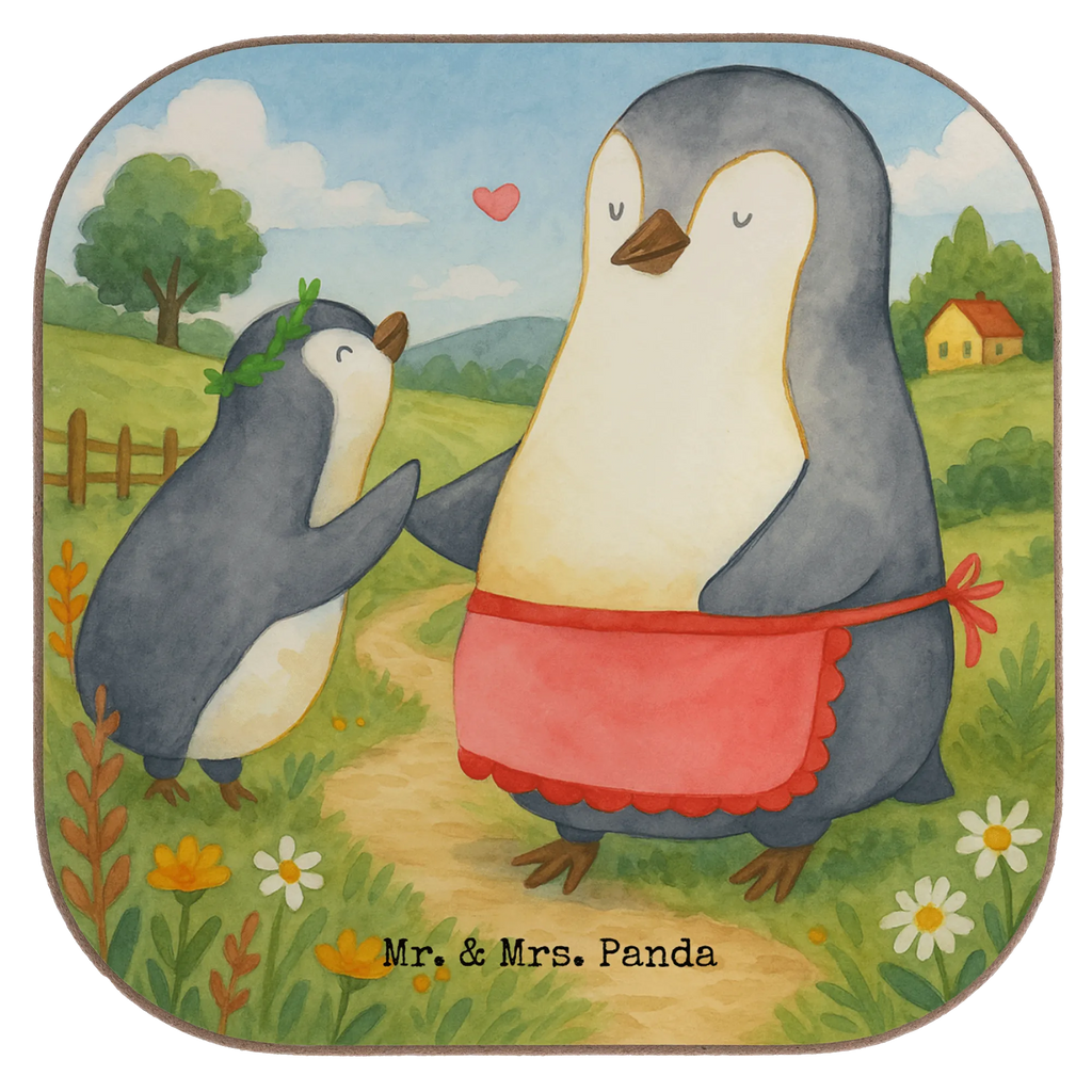 Square coaster Penguin with child Design Untersetzer, Untersetzer Design, Korkuntersetzer, Glasuntersetzer, Untersetzer aus Holz, Holzuntersetzer, Untersetzer Gläser, Untersetzer für Gläser, Bierdeckel, Untersetzer Holz, Getränkeuntersetzer, Tassen Untersetzer, Familie, Vatertag, Muttertag, Bruder, Schwester, Mama, Papa, Oma, Opa, Mami, Geburststag, Geschenk, Mutti, Mutter