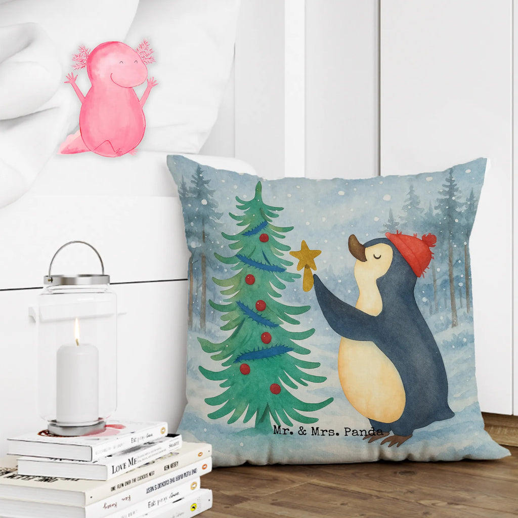 Cushion penguin Christmas tree Design Kopfkissen 40x40, Sofakissen, Kissenbezug 40x40, Dekokissen 40x40, Dekokissen Sofa, Couchkissen, Sofakissen 40x40, Dekokissen, Kopfkissen, Kissenhülle, Kissenhülle 40x40, Kissen, sofakissen, Motivkissen, Kissen 40x40 Waschbar, Kissenbezüge, sitzkissen, Zierkissen, Kissen 40x40, Winter, Weihnachten, Weihnachtsdeko, Nikolaus, Advent, Heiligabend, Wintermotiv, Pinguin