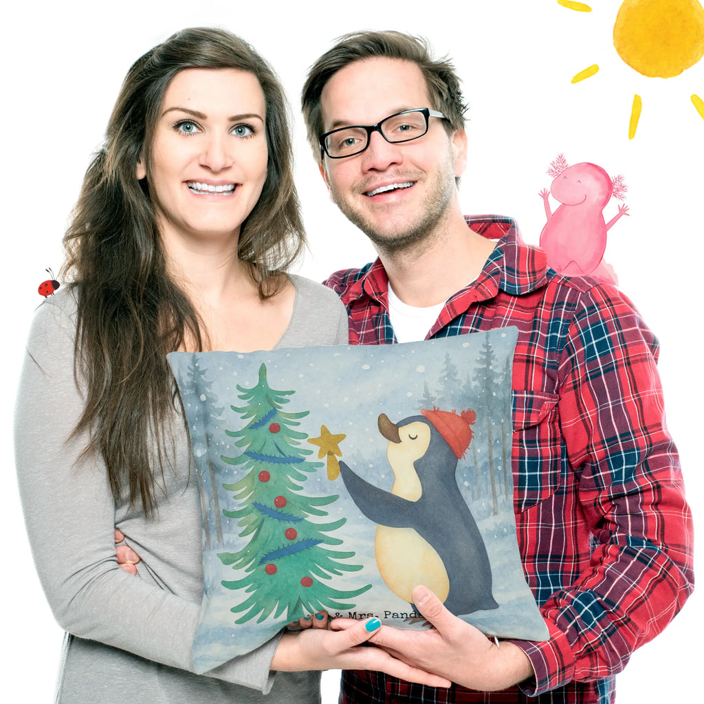 Cushion penguin Christmas tree Design Kopfkissen 40x40, Sofakissen, Kissenbezug 40x40, Dekokissen 40x40, Dekokissen Sofa, Couchkissen, Sofakissen 40x40, Dekokissen, Kopfkissen, Kissenhülle, Kissenhülle 40x40, Kissen, sofakissen, Motivkissen, Kissen 40x40 Waschbar, Kissenbezüge, sitzkissen, Zierkissen, Kissen 40x40, Winter, Weihnachten, Weihnachtsdeko, Nikolaus, Advent, Heiligabend, Wintermotiv, Pinguin