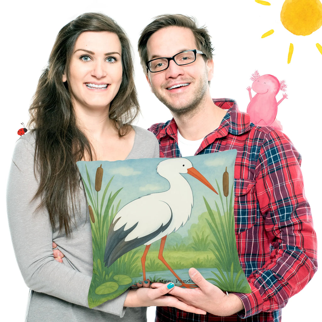 Cushion Stork Design Sofakissen, Kissenbezüge, Zierkissen, Kissen 40x40, Kopfkissen, Kissenbezug 40x40, Dekokissen Sofa, Kissenhülle, Motivkissen, Dekokissen 40x40, Dekokissen, Sofakissen 40x40, sitzkissen, Kissenhülle 40x40, Kopfkissen 40x40, Couchkissen, Kissen 40x40 Waschbar, Kissen, sofakissen, Tiermotive, Gute Laune, lustige Sprüche, Tiere, Mutter werden, Babybauch, Baby, Mutter, Schwanger, Geburt, Storch, Mütter, Schwangerschaft, Störche