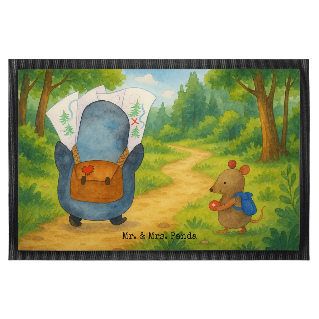 Fußmatte Pinguin & Maus Wanderer Design Fußabtreter außen, Haustürmatte, Fußabstreifer außen, Fußmatte außen wetterfest, Schmutzfangmatte, Gummi Matte, Fußmatte außen, Fußmatte innen, Schmutzfänger, Türvorleger, Sauberlaufmatte, Fußabtreter, Fussmatten online, Fussmatten, Vorleger, Türmatte, Schmutzfangmatte waschbar, Fußabstreifer, Schmutzfangteppich, Matte, Fußmatten, Fußmatte outdoor, Eingangsteppich, Fußmatte waschbar, Gummimatte, Motivfußmatte, Schmutzmatte, Pinguin, Ausflug, wandern, Wanderlust, Abenteurer, Pinguine, Abenteuer, Roadtrip