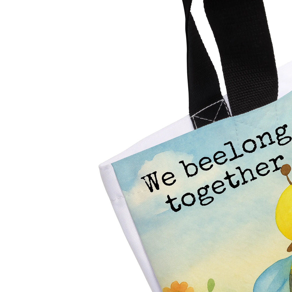 Shopper bee In love Design Beutel, Einkaufstasche, Tasche, Strandtasche, Einkaufsbeutel, Shopper, Schultasche, Freizeittasche, Tragebeutel, Schulbeutel, Alltagstasche, Biene, Wespe, Hummel