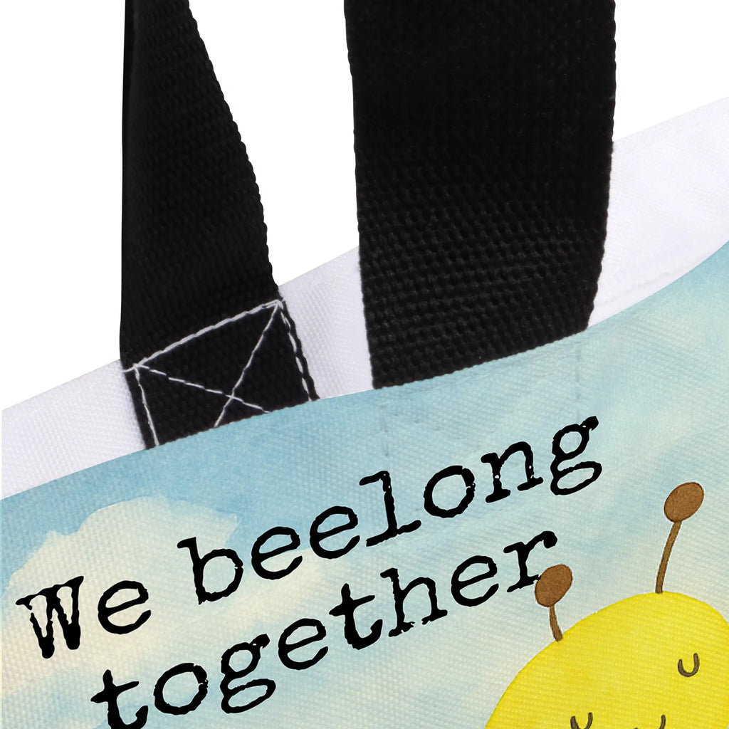 Shopper bee In love Design Beutel, Einkaufstasche, Tasche, Strandtasche, Einkaufsbeutel, Shopper, Schultasche, Freizeittasche, Tragebeutel, Schulbeutel, Alltagstasche, Biene, Wespe, Hummel