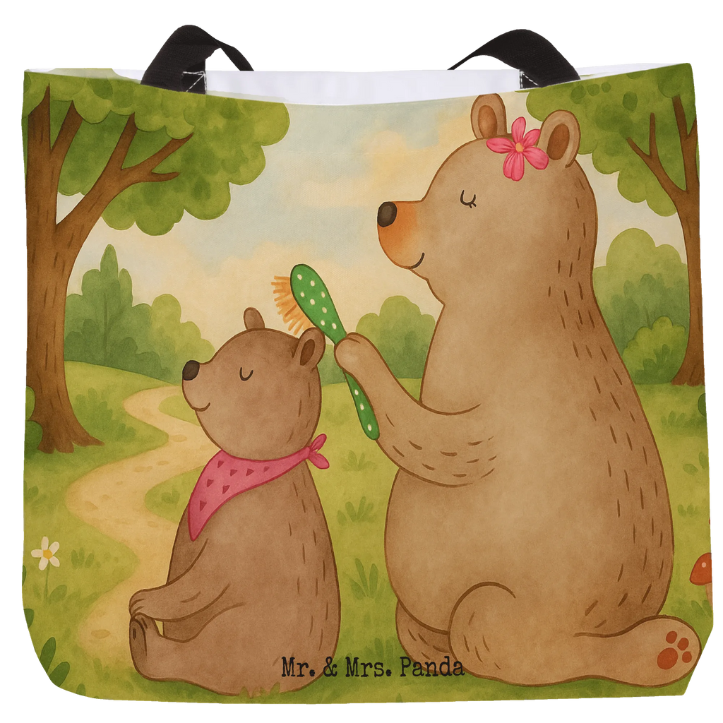 Shopper niedźwiedź dziecko Design Beutel, Einkaufstasche, Shopper, Tasche, Tragebeutel, Alltagstasche, Schultasche, Schulbeutel, Freizeittasche, Einkaufsbeutel, Strandtasche, Familie, Vatertag, Muttertag, Bruder, Schwester, Mama, Papa, Oma, Opa, Geschenk, Mutti, Mutter