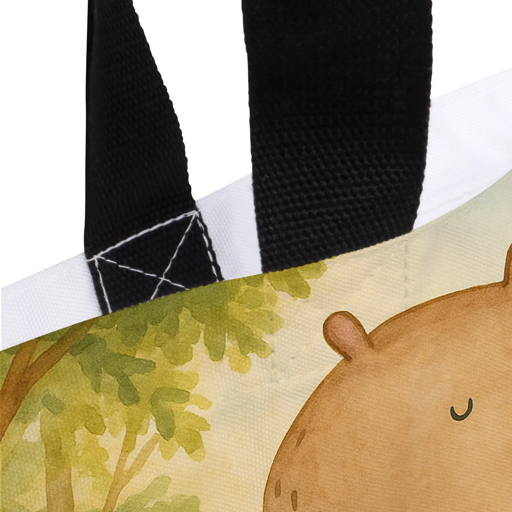 Shopper bear Coffee Design Tragebeutel, Alltagstasche, Schulbeutel, Schultasche, Strandtasche, Tasche, Shopper, Freizeittasche, Einkaufstasche, Beutel, Einkaufsbeutel, Bär, Teddy, Teddybär, Welt retten, Motivation, Welt erobern, guten Morgen, Morgenroutine, Coffee, Kaffee, Bären