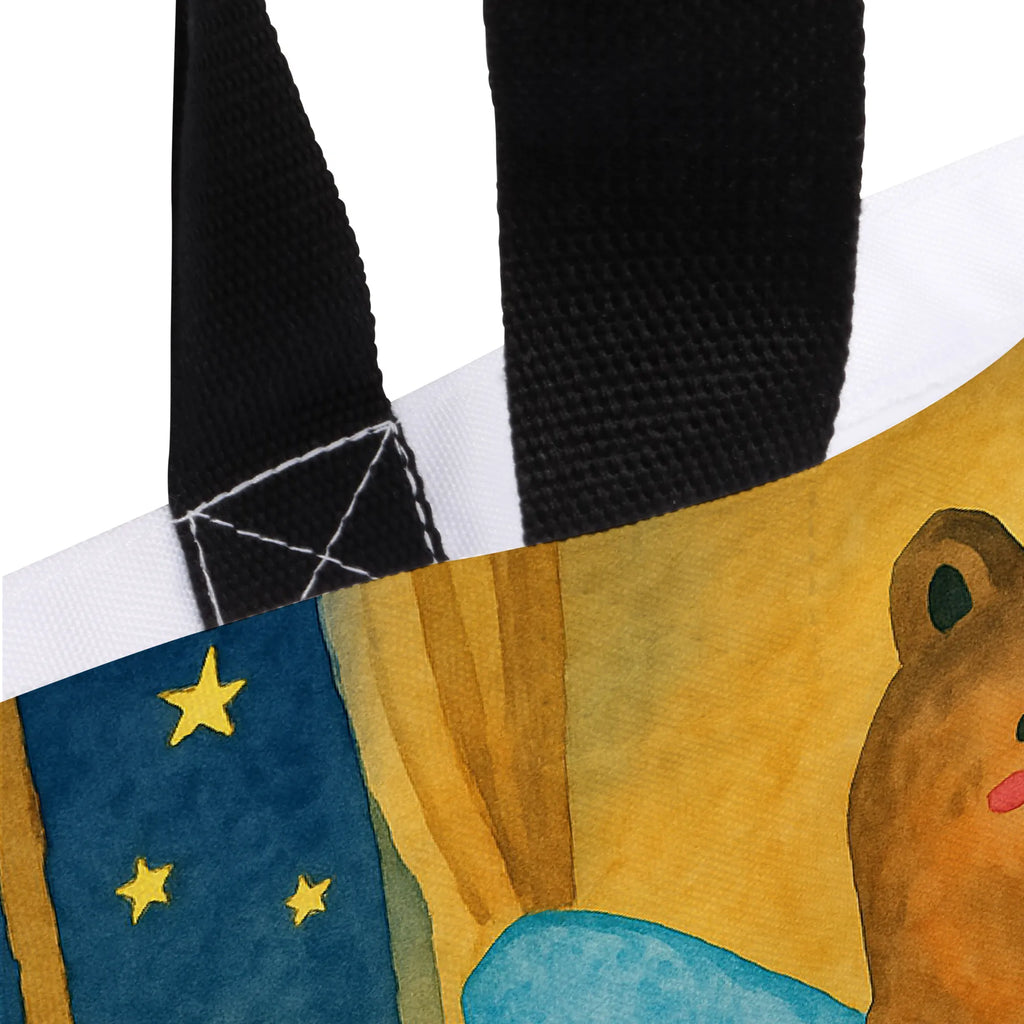 Shopper bear tooth fairy Design Einkaufstasche, Schulbeutel, Tragebeutel, Tasche, Freizeittasche, Beutel, Alltagstasche, Strandtasche, Shopper, Schultasche, Einkaufsbeutel, Bär, Teddy, Teddybär, Zahnfee, Milchzahn, Erster Zahn, Fee