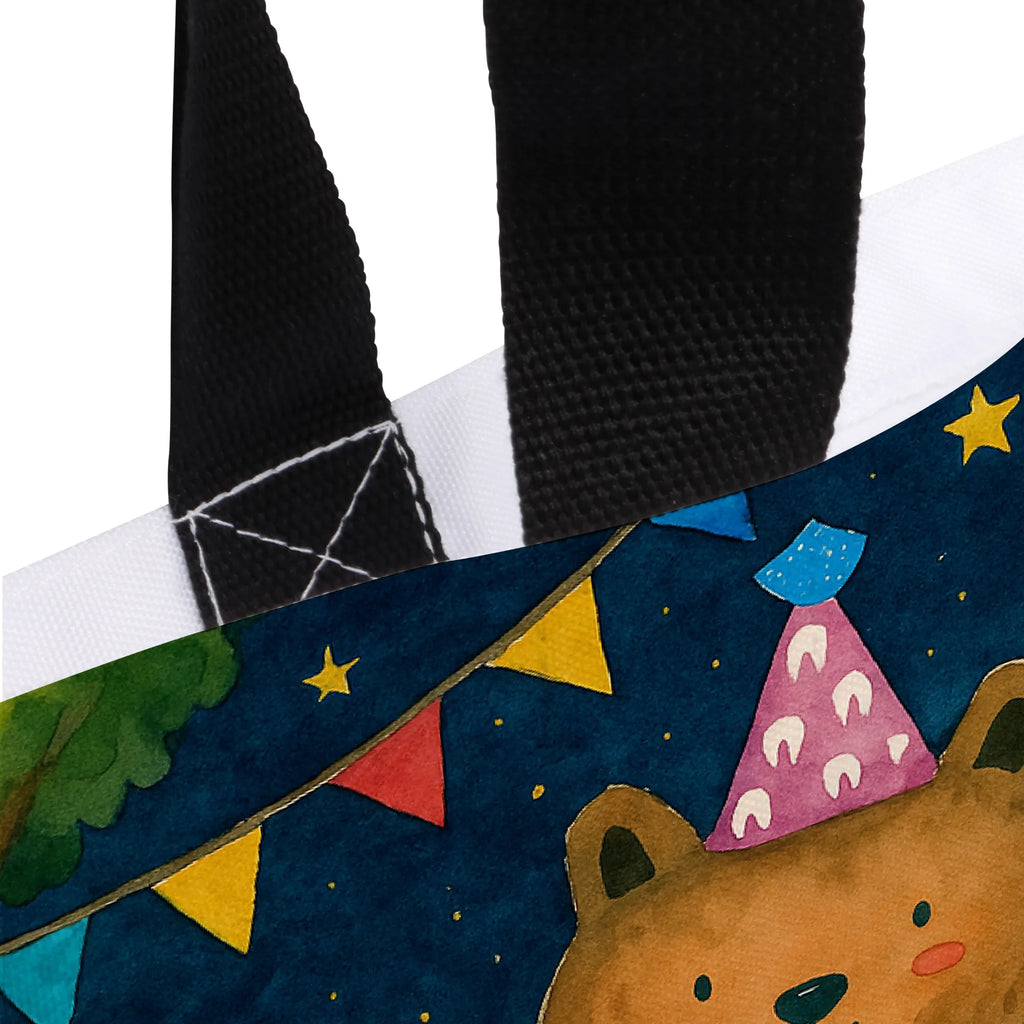 Shopper bear tooth fairy Design Einkaufstasche, Schulbeutel, Tragebeutel, Tasche, Freizeittasche, Beutel, Alltagstasche, Strandtasche, Shopper, Schultasche, Einkaufsbeutel, Bär, Teddy, Teddybär, Zahnfee, Milchzahn, Erster Zahn, Fee