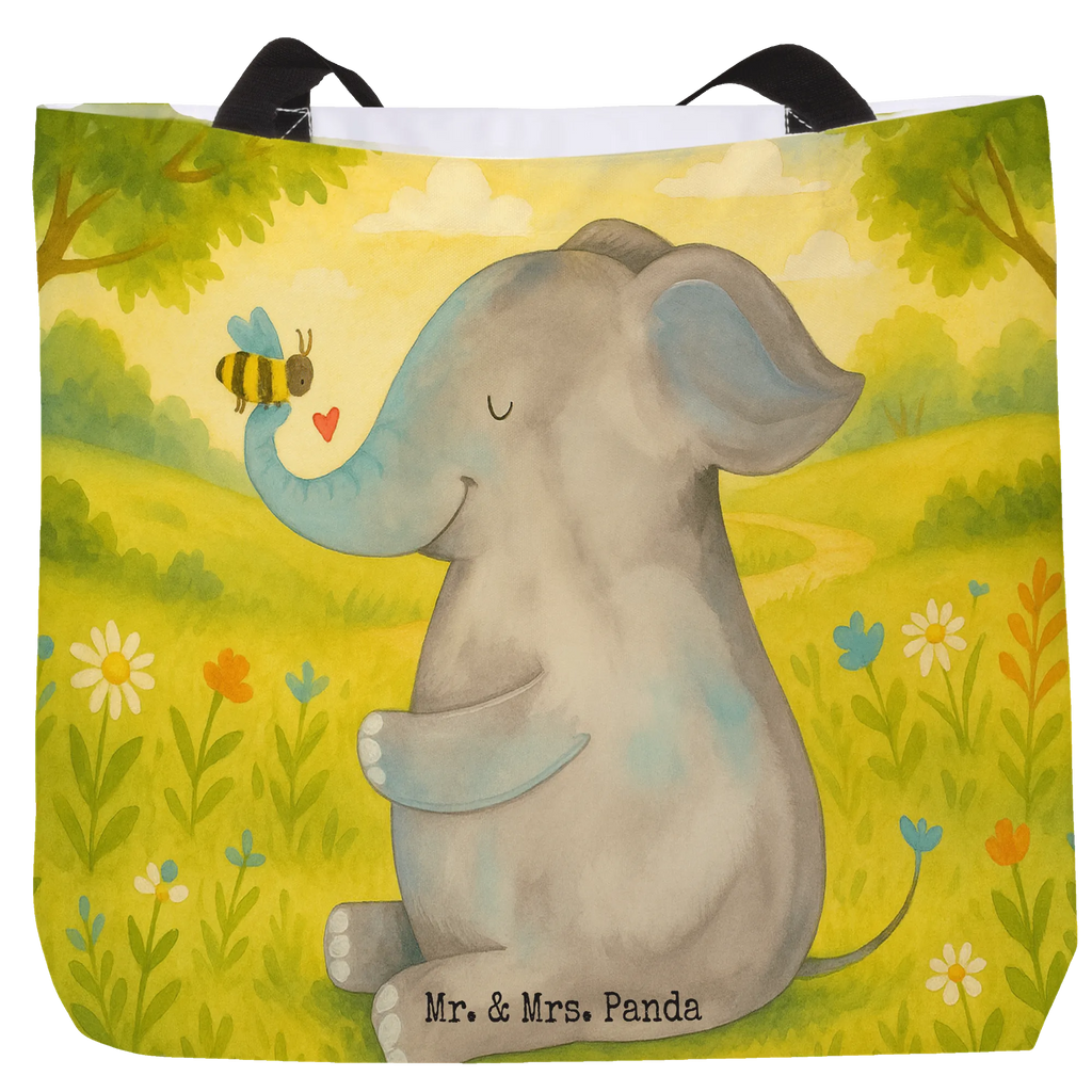 Shopper elephant bee Design Beutel, Einkaufstasche, Alltagstasche, Einkaufsbeutel, Schulbeutel, Schultasche, Tragebeutel, Tasche, Strandtasche, Freizeittasche, Shopper, Tiermotive, Gute Laune, lustige Sprüche, Tiere, Elefant, Liebesbeweis, Liebesgeschenk, Liebesspruch, Hochzeitsgeschenk, Biene, Liebe, Heiratsantrag, Jahrestag