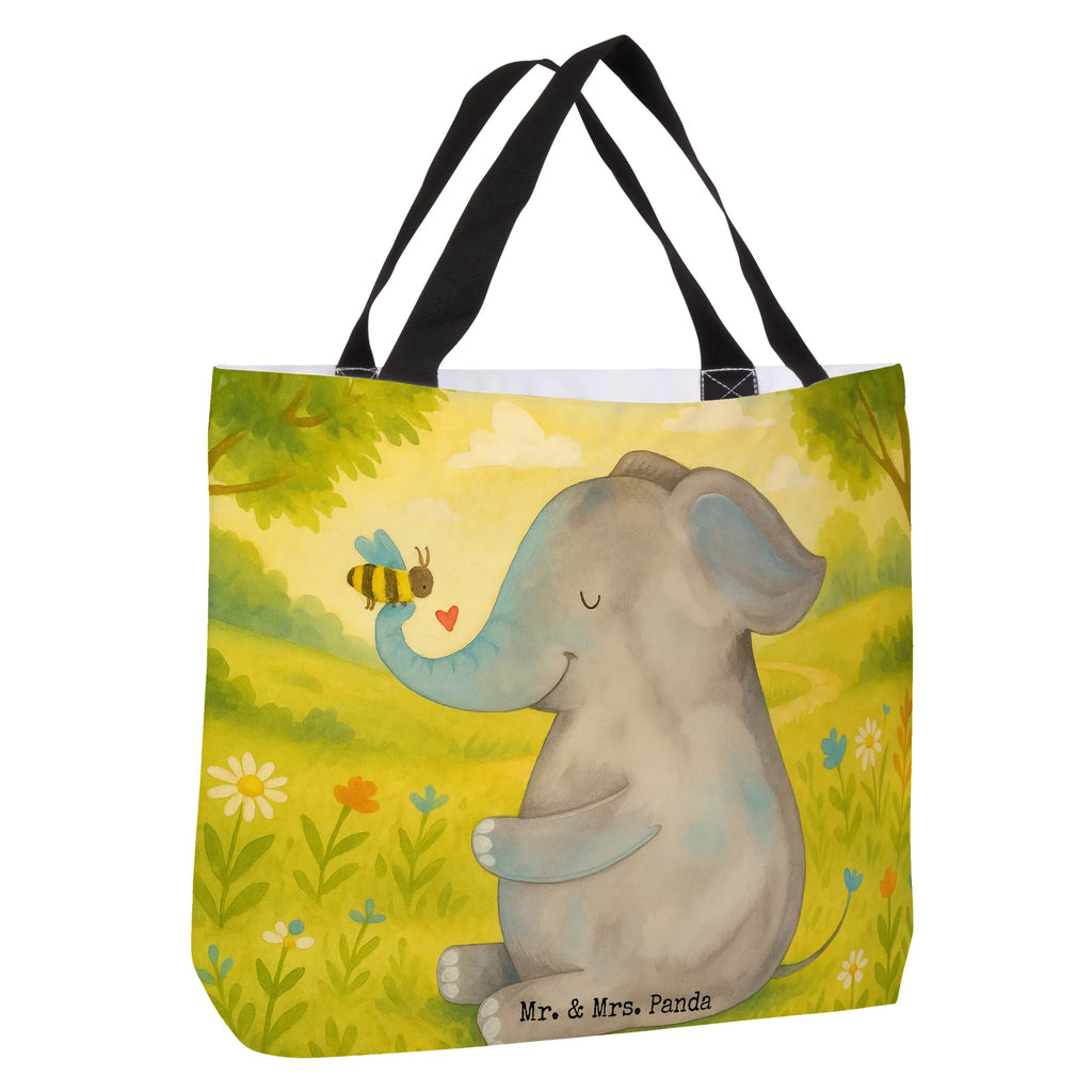 Shopper elephant bee Design Beutel, Einkaufstasche, Alltagstasche, Einkaufsbeutel, Schulbeutel, Schultasche, Tragebeutel, Tasche, Strandtasche, Freizeittasche, Shopper, Tiermotive, Gute Laune, lustige Sprüche, Tiere, Elefant, Liebesbeweis, Liebesgeschenk, Liebesspruch, Hochzeitsgeschenk, Biene, Liebe, Heiratsantrag, Jahrestag