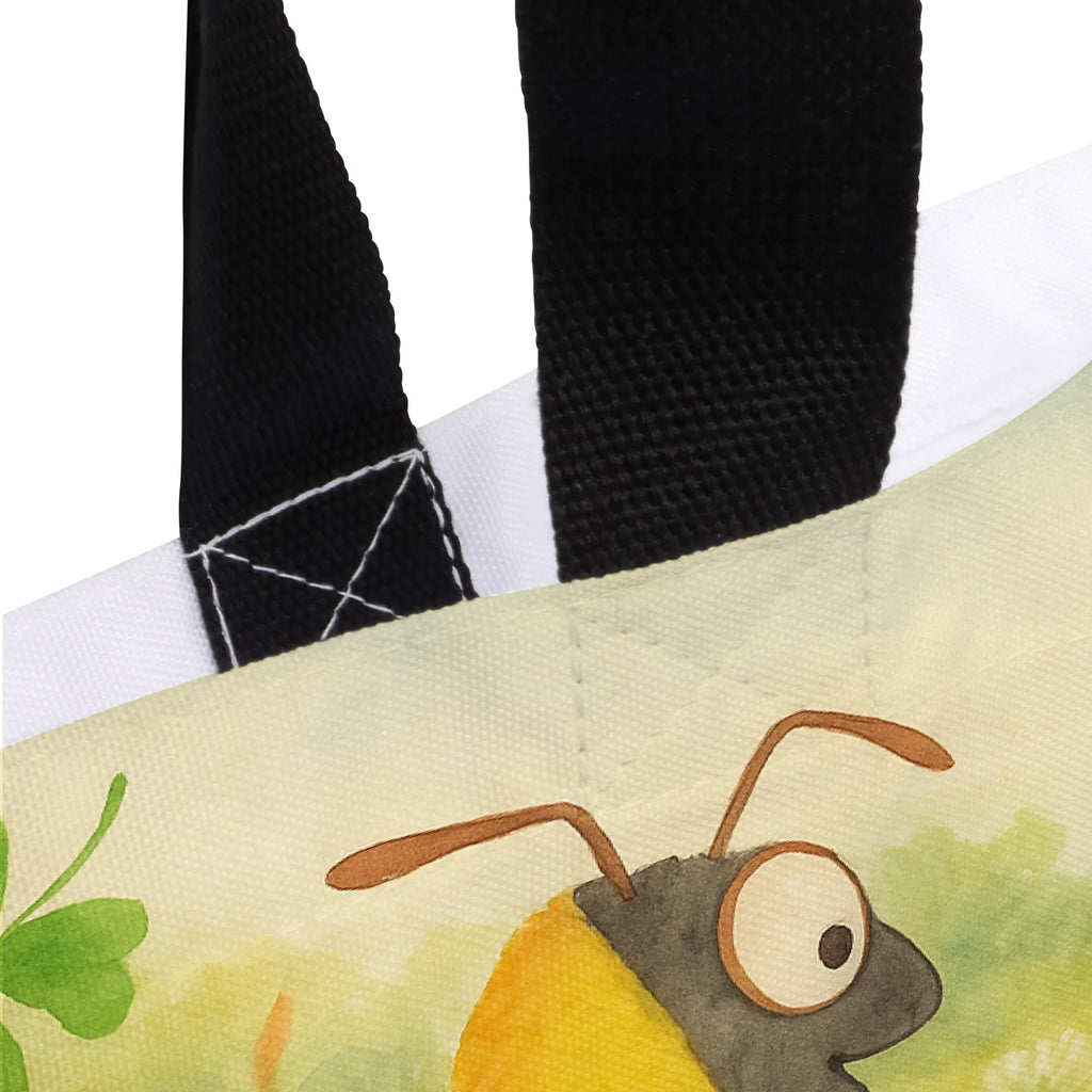 Shopper bumblebees shamrock Design Beutel, Einkaufstasche, Tasche, Strandtasche, Einkaufsbeutel, Shopper, Schultasche, Freizeittasche, Tragebeutel, Schulbeutel, Alltagstasche, Tiermotive, Gute Laune, lustige Sprüche, Tiere, Hummel, Biene, Spruch positiv, Biene Deko, Spruch schön, glücklich sein, glücklich werden, Spruch fröhlich