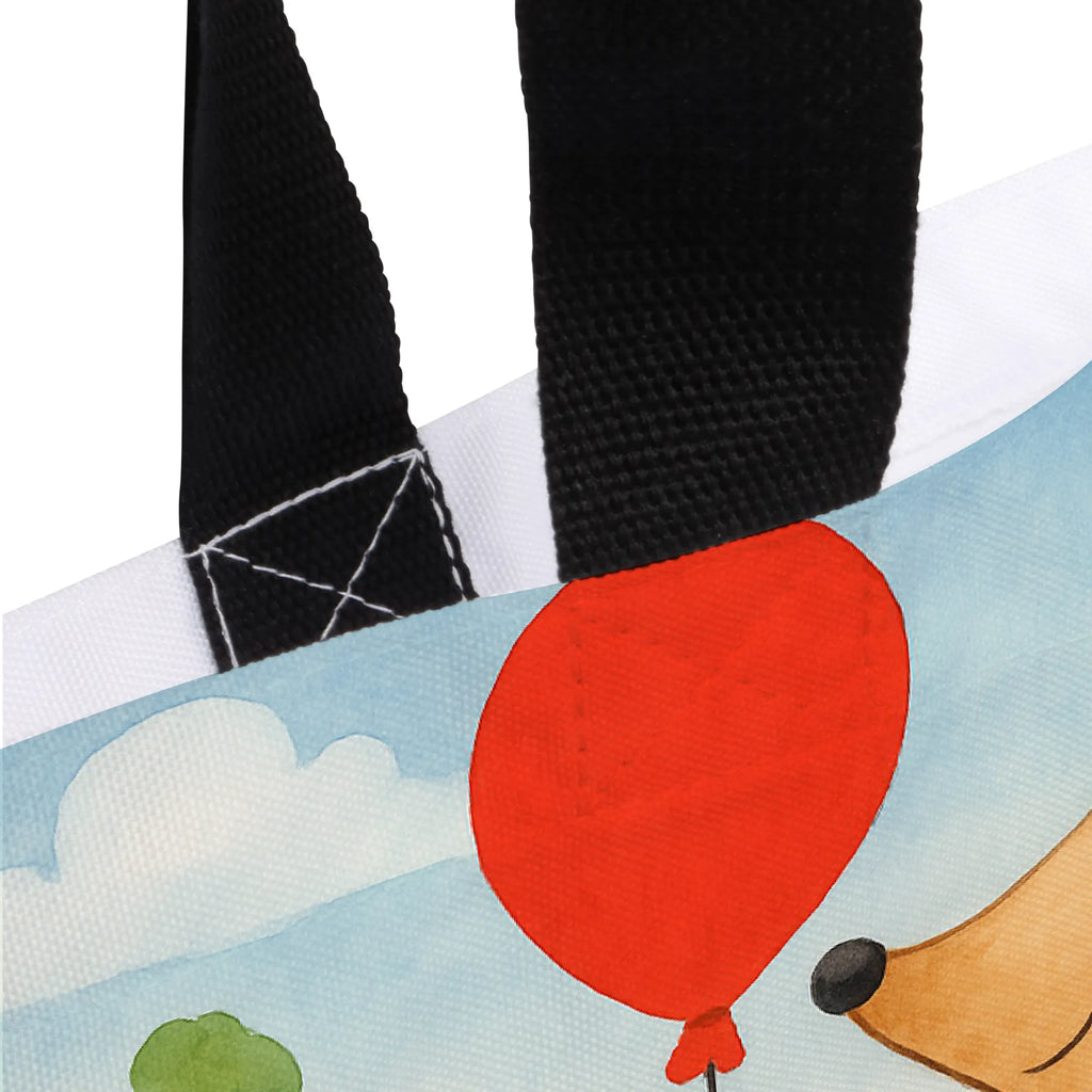 Shopper Hedgehog balloon Design Beutel, Einkaufstasche, Tasche, Strandtasche, Einkaufsbeutel, Shopper, Schultasche, Freizeittasche, Tragebeutel, Schulbeutel, Alltagstasche, Tiermotive, Gute Laune, lustige Sprüche, Tiere, Igel, Geburtstag, Herzlichen Glückwunsch, Glückwunsch, Geburtstagskind, Ballon, Happy Birthday