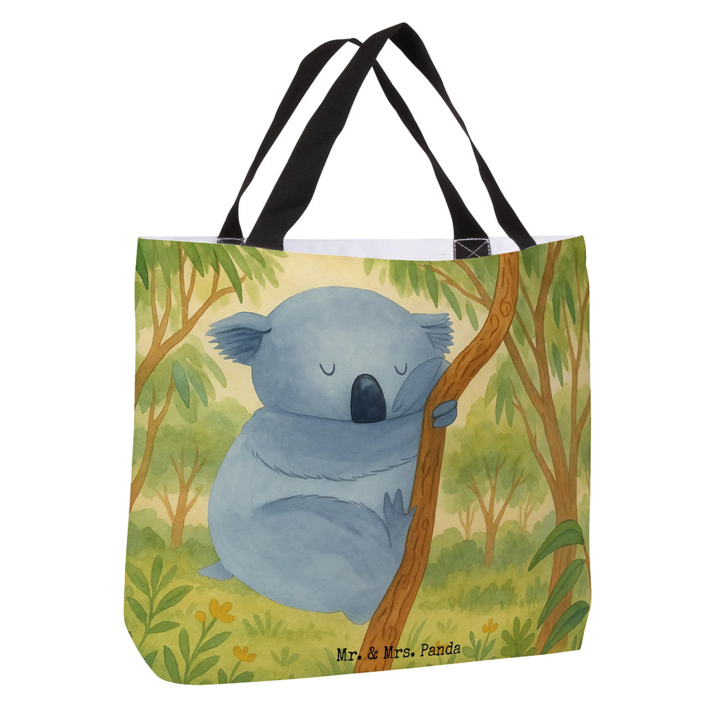 Shopper koala Design Beutel, Einkaufstasche, Tasche, Strandtasche, Einkaufsbeutel, Shopper, Schultasche, Freizeittasche, Tragebeutel, Schulbeutel, Alltagstasche, Tiermotive, Gute Laune, lustige Sprüche, Tiere, Koala, träumen, Traum, schlafen, Schlafzimmer, Traumland, Bär, Koalabär