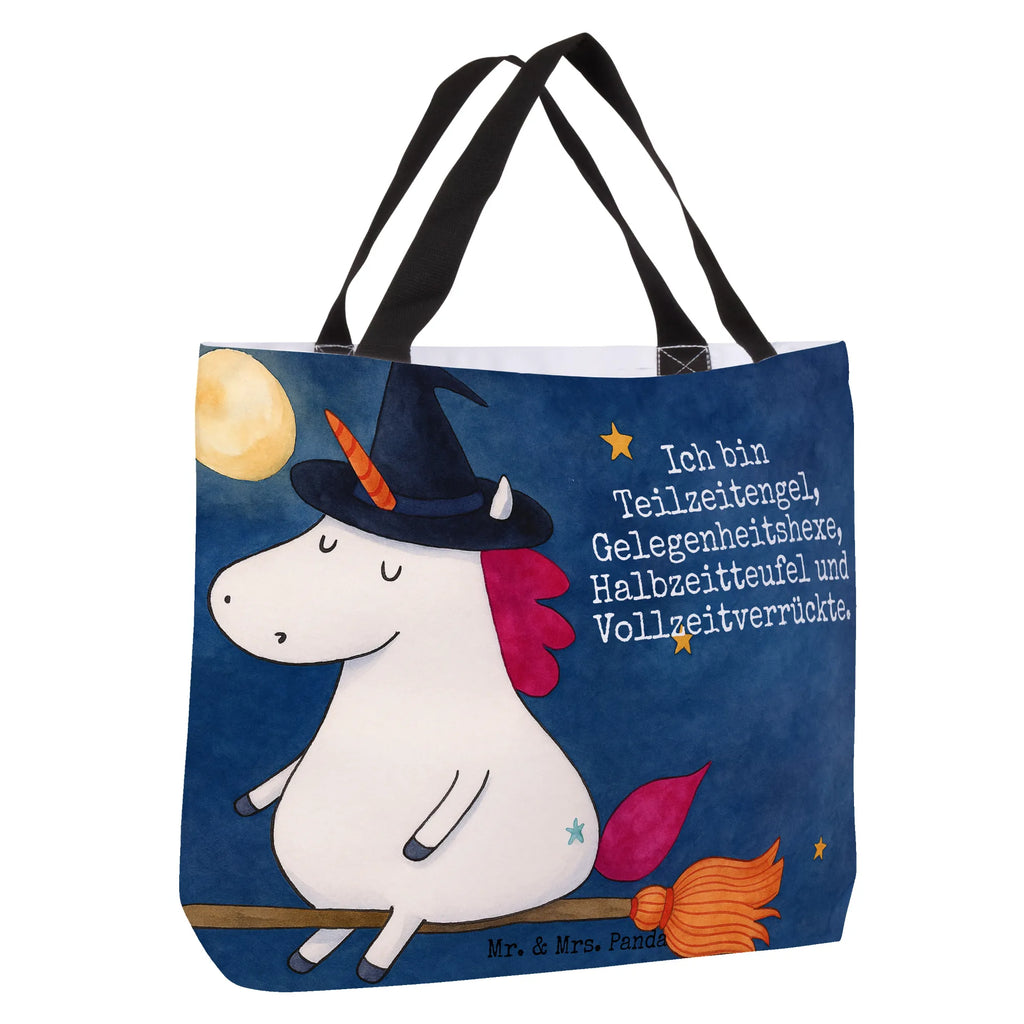 Shopper Einhorn Hexe Design Beutel, Einkaufstasche, Tasche, Strandtasche, Einkaufsbeutel, Shopper, Schultasche, Freizeittasche, Tragebeutel, Schulbeutel, Alltagstasche, Einhorn, Einhörner, Einhorn Deko, Unicorn, Frau, Ehefrau, Hexe, Teufel, Engel, Verrückte, Freundin, Leben, Zicke