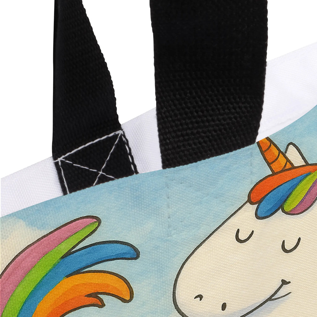 Shopper Einhorn Stolzieren Design Beutel, Einkaufstasche, Tasche, Strandtasche, Einkaufsbeutel, Shopper, Schultasche, Freizeittasche, Tragebeutel, Schulbeutel, Alltagstasche, Einhorn, Einhörner, Einhorn Deko, Unicorn, stolz, anders, bunt, Pferd, Reiter, Reiten, Freundin, Geschenk