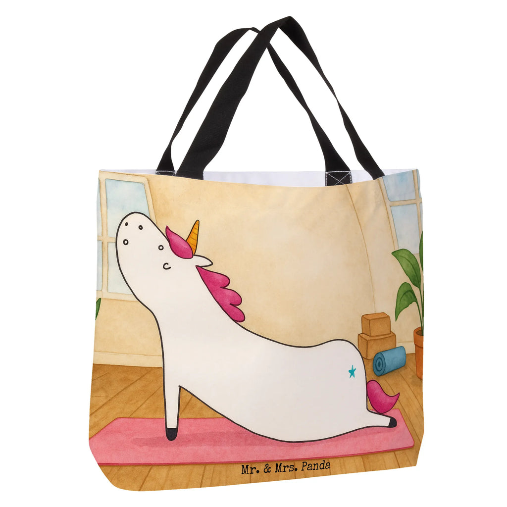 Shopper unicorn yoga Design Tragebeutel, Schulbeutel, Strandtasche, Tasche, Beutel, Freizeittasche, Alltagstasche, Schultasche, Shopper, Einkaufsbeutel, Einkaufstasche, Einhorn, Einhörner, Einhorn Deko, Unicorn, süß, Yoga, Joga, lustig, Achtsamkeit, witzig, Sport, Yogamatte, Entspannung, Namaste