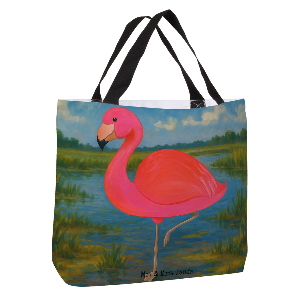 Shopper flamingo Classic Design Beutel, Einkaufstasche, Tasche, Strandtasche, Einkaufsbeutel, Shopper, Schultasche, Freizeittasche, Tragebeutel, Schulbeutel, Alltagstasche, Flamingo, Einzigartig, Selbstliebe, Stolz, ich, für mich, Spruch, Freundin, Freundinnen, Außenseiter, Sohn, Tochter, Geschwister