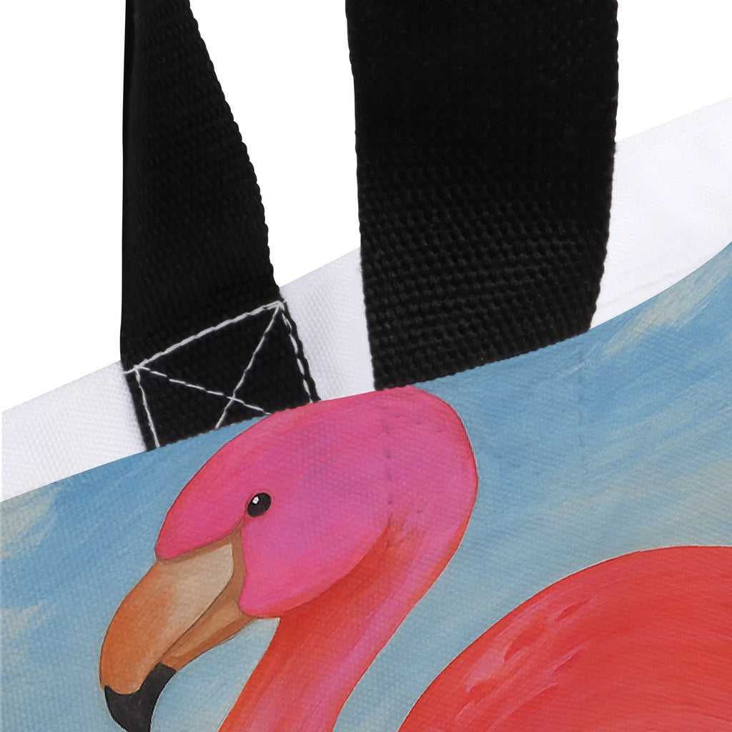Shopper flamingo Classic Design Beutel, Einkaufstasche, Tasche, Strandtasche, Einkaufsbeutel, Shopper, Schultasche, Freizeittasche, Tragebeutel, Schulbeutel, Alltagstasche, Flamingo, Einzigartig, Selbstliebe, Stolz, ich, für mich, Spruch, Freundin, Freundinnen, Außenseiter, Sohn, Tochter, Geschwister