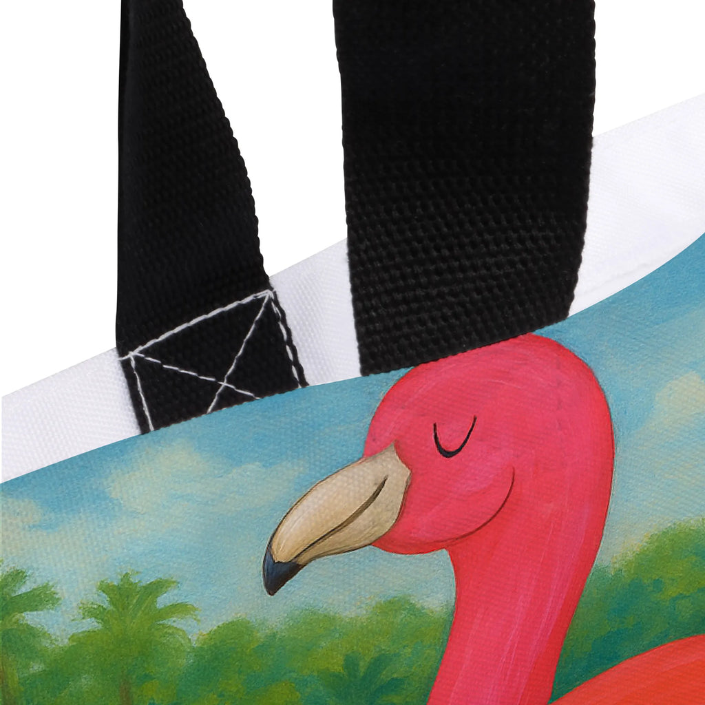 Shopper flamingo yoga Design Schultasche, Alltagstasche, Einkaufstasche, Tragebeutel, Freizeittasche, Einkaufsbeutel, Beutel, Schulbeutel, Strandtasche, Shopper, Tasche, Flamingo, Tiefenentspannung, Aufregen, Ärger, Namaste, Entspannung, Achtsamkeit, Yoga, Yoga-Übung, Vogel