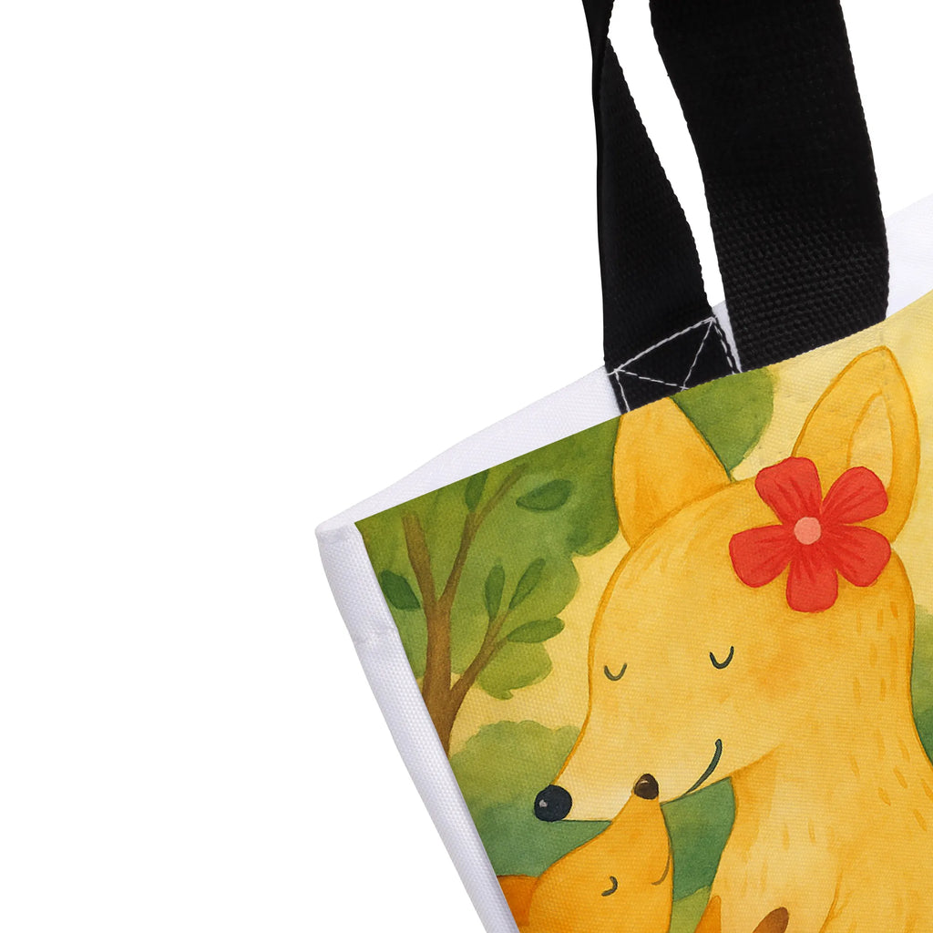Shopper Fuchs Mama Design Beutel, Einkaufstasche, Tasche, Strandtasche, Einkaufsbeutel, Shopper, Schultasche, Freizeittasche, Tragebeutel, Schulbeutel, Alltagstasche, Familie, Vatertag, Muttertag, Bruder, Schwester, Mama, Papa, Oma, Opa, Mutter, Tochter, Lieblingstochter, Beste Tochter, Geschenk