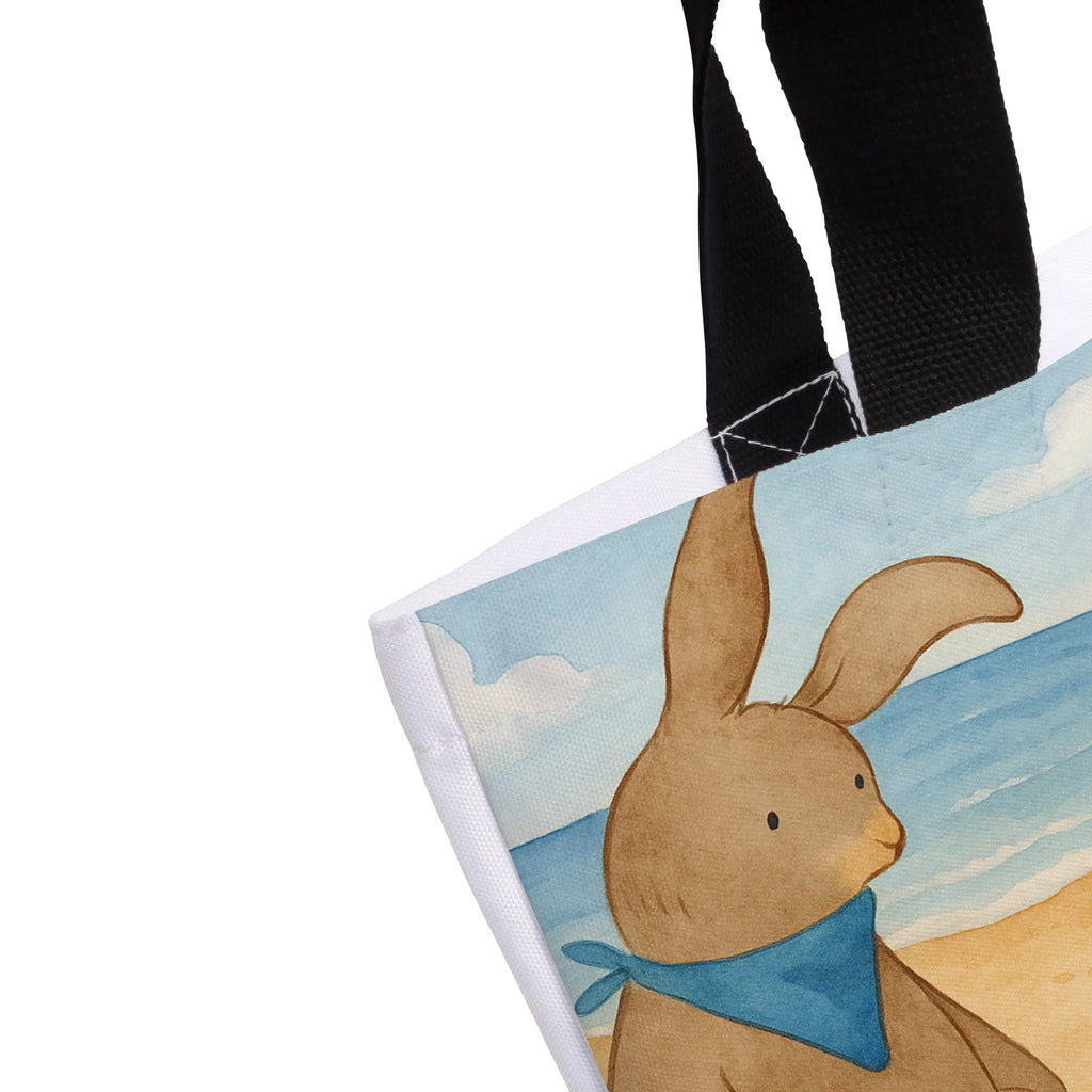 Shopper Bunnies with seashell Design Beutel, Einkaufstasche, Tasche, Strandtasche, Einkaufsbeutel, Shopper, Schultasche, Freizeittasche, Tragebeutel, Schulbeutel, Alltagstasche, Familie, Vatertag, Muttertag, Bruder, Schwester, Mama, Papa, Oma, Opa, Hasen, beste Freundin, Freundin, Freundinnen, best friends, BFF, Muscheln sammeln, Muscheln, Meer
