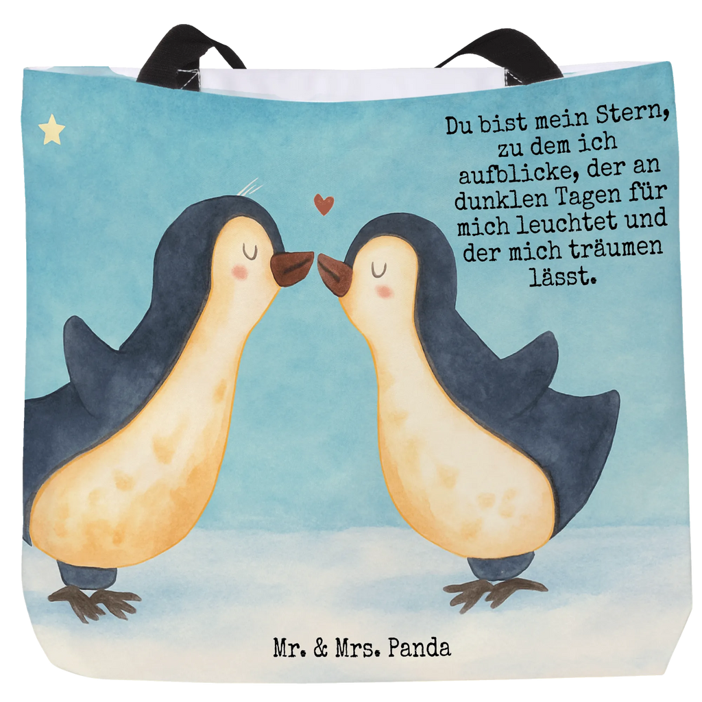 Shopper Pinguin Liebe Design Beutel, Einkaufstasche, Tasche, Strandtasche, Einkaufsbeutel, Shopper, Schultasche, Freizeittasche, Tragebeutel, Schulbeutel, Alltagstasche, Liebe, Partner, Freund, Freundin, Ehemann, Ehefrau, Heiraten, Verlobung, Heiratsantrag, Liebesgeschenk, Jahrestag, Hocheitstag, Pinguin, Pinguine, Pinguin Paar, Pinguinpaar, Pinguin Liebe, Paar, Pärchen. Liebespaar, Liebesbeweis, Liebesspruch, Hochzeitstag, Geschenk Freund, Geschenk Freundin, Verlobte, Verlobter, Love, Geschenk Hochzeitstag, Geschenkidee, Hochzeit, Gastgeschenk