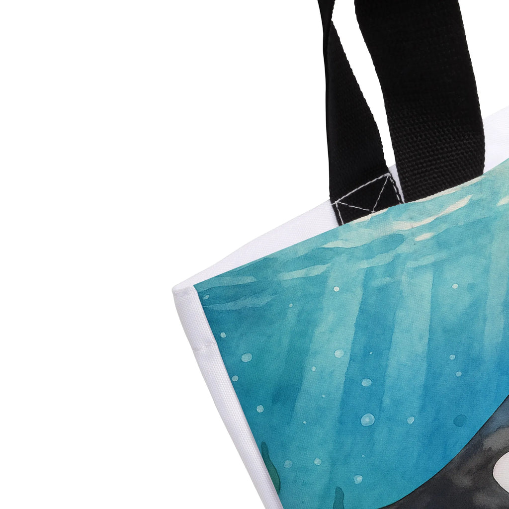 Shopper Orka Design Strandtasche, Tasche, Freizeittasche, Alltagstasche, Einkaufstasche, Tragebeutel, Einkaufsbeutel, Schulbeutel, Shopper, Beutel, Schultasche, Meerestiere, Meer, Urlaub, Wal, Arbeit, Motivation, Orcas, Killerwal, Selbstliebe, Möglichkeiten, Neustart, Startup, Orca, Büro