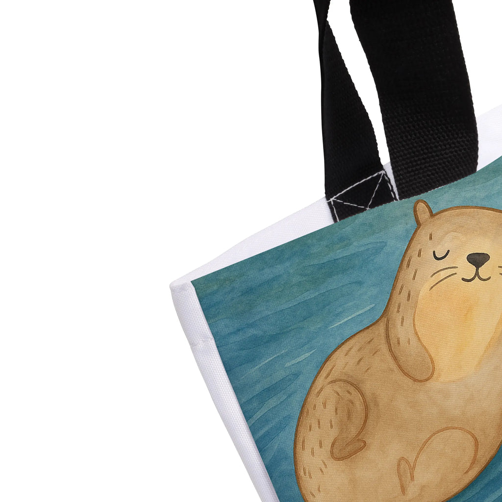 Shopper Otter Hände halten Design Einkaufsbeutel, Alltagstasche, Shopper, Schulbeutel, Beutel, Tasche, Tragebeutel, Schultasche, Strandtasche, Einkaufstasche, Freizeittasche, Otter, Fischotter, Seeotter, Otter Seeotter See Otter