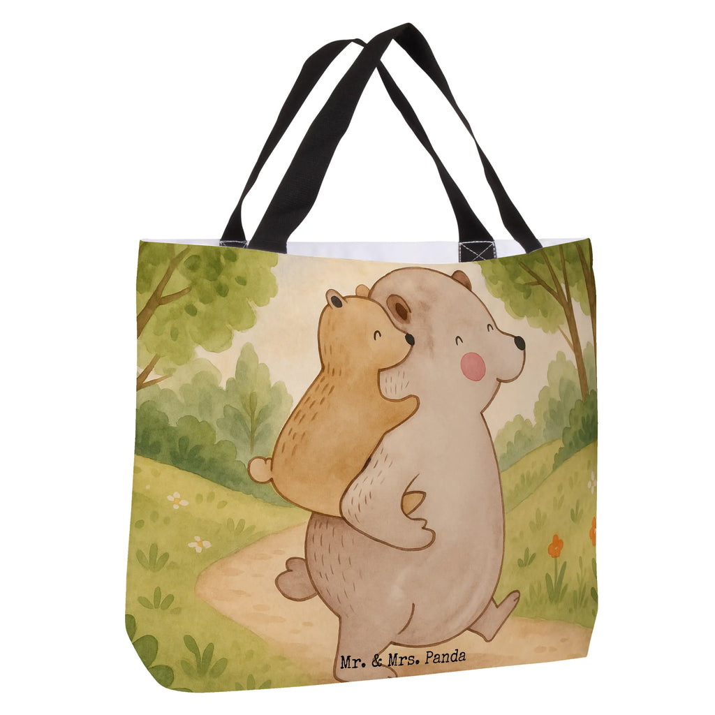 Shopper Tata Niedźwiedź Design Schulbeutel, Tasche, Beutel, Schultasche, Einkaufsbeutel, Freizeittasche, Alltagstasche, Shopper, Einkaufstasche, Strandtasche, Tragebeutel, Familie, Vatertag, Muttertag, Bruder, Schwester, Mama, Papa, Oma, Opa, Geschenk, Papi, Onkel, Geburtstag, Vater, Vati