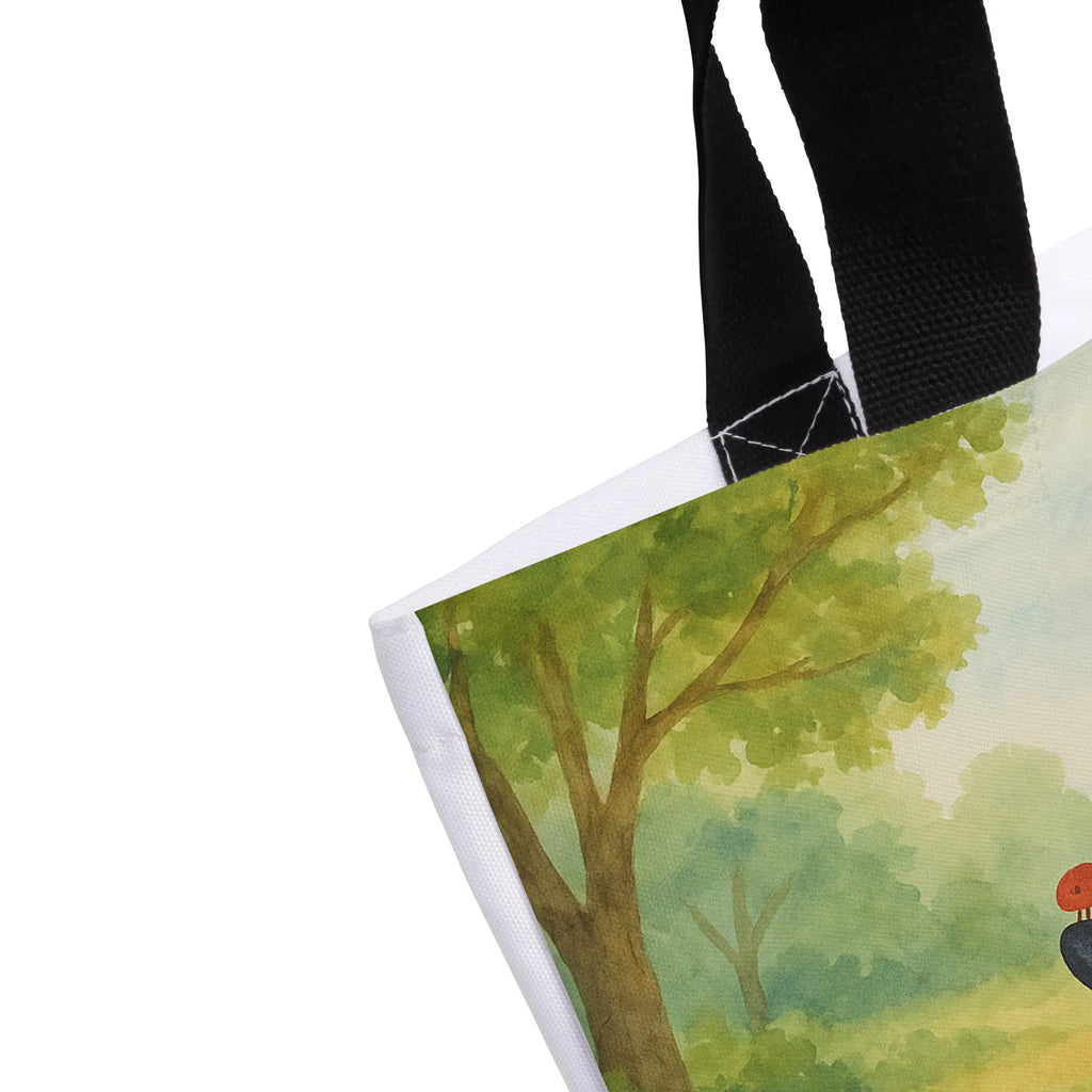 Shopper Penguin ladybug Design Schultasche, Schulbeutel, Einkaufstasche, Strandtasche, Freizeittasche, Tragebeutel, Tasche, Shopper, Alltagstasche, Beutel, Einkaufsbeutel, Pinguin, Freude, Wunder, Marienkäfer, Pinguine, Glück, Lebensfreude, Liebe