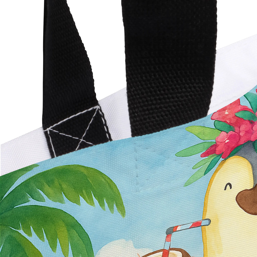 Shopper Penguin coconut Design Tasche, Freizeittasche, Schultasche, Schulbeutel, Einkaufsbeutel, Strandtasche, Einkaufstasche, Beutel, Tragebeutel, Alltagstasche, Shopper, Pinguin, Hawaii, Aloha, Pinguine, Kokosnuss, Urlaub