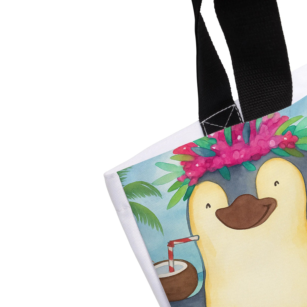 Shopper Penguin coconut Design Tasche, Freizeittasche, Schultasche, Schulbeutel, Einkaufsbeutel, Strandtasche, Einkaufstasche, Beutel, Tragebeutel, Alltagstasche, Shopper, Pinguin, Hawaii, Aloha, Pinguine, Kokosnuss, Urlaub