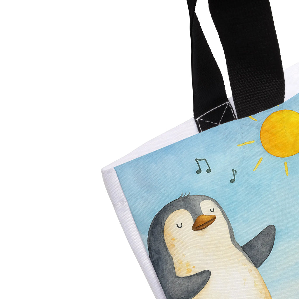 Shopper Penguin surfer Design Beutel, Einkaufstasche, Tasche, Strandtasche, Einkaufsbeutel, Shopper, Schultasche, Freizeittasche, Tragebeutel, Schulbeutel, Alltagstasche, Pinguin, Pinguine, surfen, Surfer, Hawaii, Urlaub, Wellen, Wellen reiten, Portugal