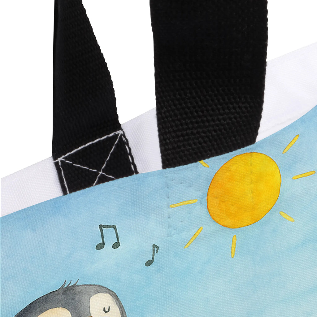 Shopper Penguin surfer Design Beutel, Einkaufstasche, Tasche, Strandtasche, Einkaufsbeutel, Shopper, Schultasche, Freizeittasche, Tragebeutel, Schulbeutel, Alltagstasche, Pinguin, Pinguine, surfen, Surfer, Hawaii, Urlaub, Wellen, Wellen reiten, Portugal