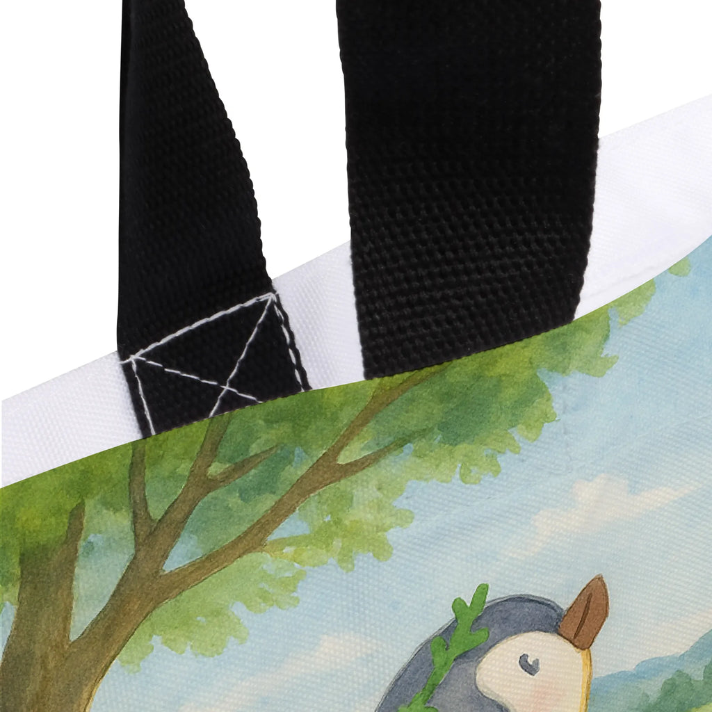 Shopper Pinguin mit Kind Design Beutel, Einkaufstasche, Tasche, Strandtasche, Einkaufsbeutel, Shopper, Schultasche, Freizeittasche, Tragebeutel, Schulbeutel, Alltagstasche, Familie, Vatertag, Muttertag, Bruder, Schwester, Mama, Papa, Oma, Opa, Geschenk, Mami, Mutti, Mutter, Geburststag