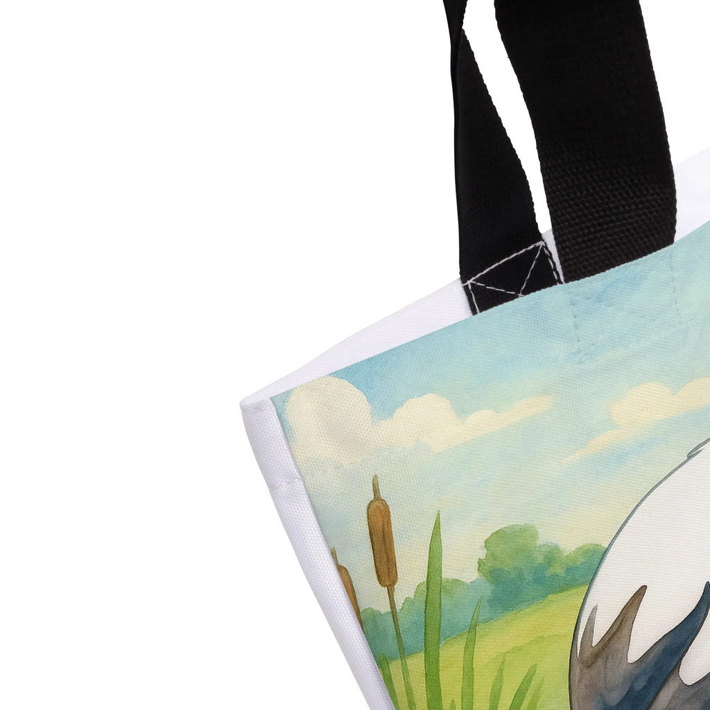 Shopper Stork Design Beutel, Einkaufstasche, Tasche, Strandtasche, Einkaufsbeutel, Shopper, Schultasche, Freizeittasche, Tragebeutel, Schulbeutel, Alltagstasche, Tiermotive, Gute Laune, lustige Sprüche, Tiere, Storch, Störche, Schwangerschaft, Geburt, Mutter, Mütter, Mutter werden, Schwanger, Babybauch, Baby