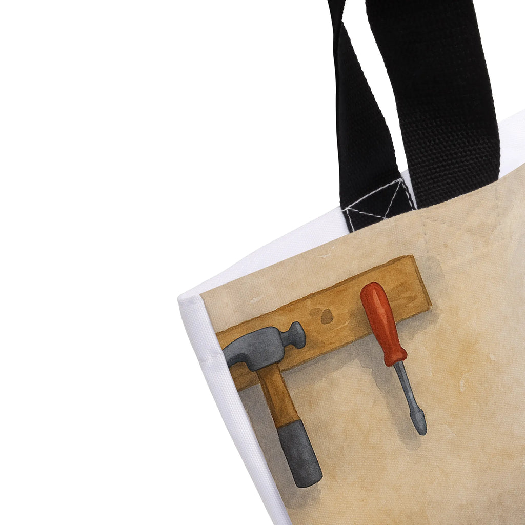 Shopper If Daddy can't fix it, we're screwed. Design Schultasche, Einkaufsbeutel, Shopper, Einkaufstasche, Freizeittasche, Tragebeutel, Schulbeutel, Tasche, Alltagstasche, Beutel, Strandtasche, Familie, Vatertag, Muttertag, Bruder, Schwester, Mama, Papa, Oma, Opa, Geschenk Papa, Bester Papa der Welt, Vater