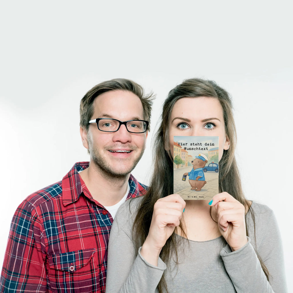 Personalised postcard policeman Passion Design Postkarte mit Namen, Ansichtskarte mit Namen, Einladung mit Wunschtext, Ansichtskarte mit Wunschtext, Geschenkkarte mit Wunschtext, Postkarte personalisierbar, Postkarte mit Wunschtext, Postkarte bedrucken, Grußkarte mit Namen, Karte mit Namen, Grußkarte mit Wunschtext, Karte mit Wunschtext, Geschenkkarte mit Namen, Einladung mit Namen, Beruf, Ausbildung, Jubiläum, Abschied, Rente, Kollege, Kollegin, Geschenk, Schenken, Arbeitskollege, Mitarbeiter, Firma, Danke, Dankeschön, Polizist, Polizei, Wachmann, Studium, Polizeibeamter, Cop