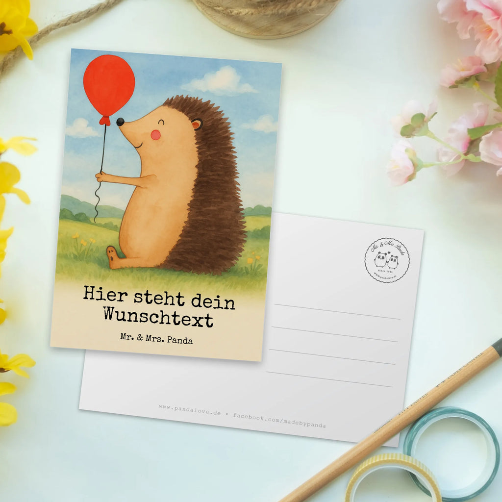 Personalised postcard jeż balon Design Einladung mit Namen, Grußkarte mit Namen, Ansichtskarte mit Wunschtext, Postkarte mit Namen, Ansichtskarte mit Namen, Karte mit Wunschtext, Grußkarte mit Wunschtext, Postkarte bedrucken, Geschenkkarte mit Namen, Karte mit Namen, Geschenkkarte mit Wunschtext, Postkarte personalisierbar, Einladung mit Wunschtext, Postkarte mit Wunschtext, Tiermotive, Gute Laune, lustige Sprüche, Tiere, Geburtstagskind, Igel, Herzlichen Glückwunsch, Glückwunsch, Happy Birthday, Ballon, Geburtstag