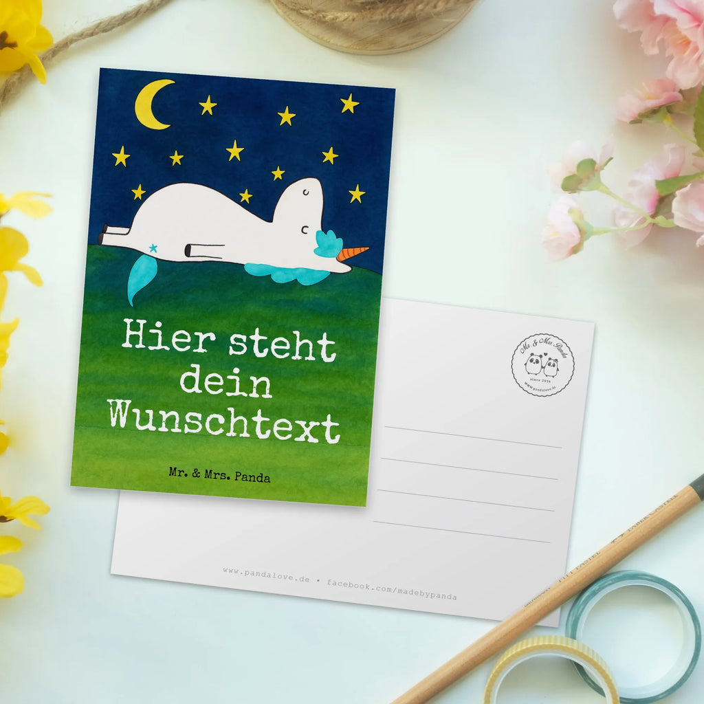 Personalised postcard Jednorożec gwiaździste niebo Design Postkarte personalisierbar, Geschenkkarte mit Wunschtext, Einladung mit Namen, Ansichtskarte mit Namen, Geschenkkarte mit Namen, Grußkarte mit Namen, Grußkarte mit Wunschtext, Postkarte bedrucken, Postkarte mit Namen, Karte mit Namen, Einladung mit Wunschtext, Karte mit Wunschtext, Postkarte mit Wunschtext, Ansichtskarte mit Wunschtext, Einhorn, Einhörner, Einhorn Deko, Unicorn, Sterne, Verrückt, Dachschaden, Sternenhimmel