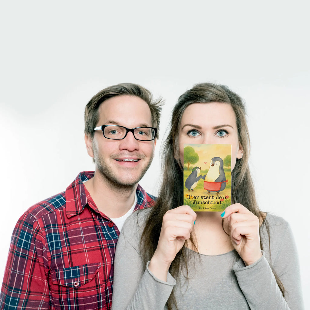 Personalised postcard Pingwin z dzieckiem Design Karte mit Namen, Postkarte mit Namen, Ansichtskarte mit Namen, Grußkarte mit Namen, Karte mit Wunschtext, Einladung mit Namen, Postkarte personalisierbar, Postkarte mit Wunschtext, Geschenkkarte mit Namen, Geschenkkarte mit Wunschtext, Einladung mit Wunschtext, Postkarte bedrucken, Ansichtskarte mit Wunschtext, Grußkarte mit Wunschtext, Familie, Vatertag, Muttertag, Bruder, Schwester, Mama, Papa, Oma, Opa, Geburststag, Mami, Geschenk, Mutti, Mutter