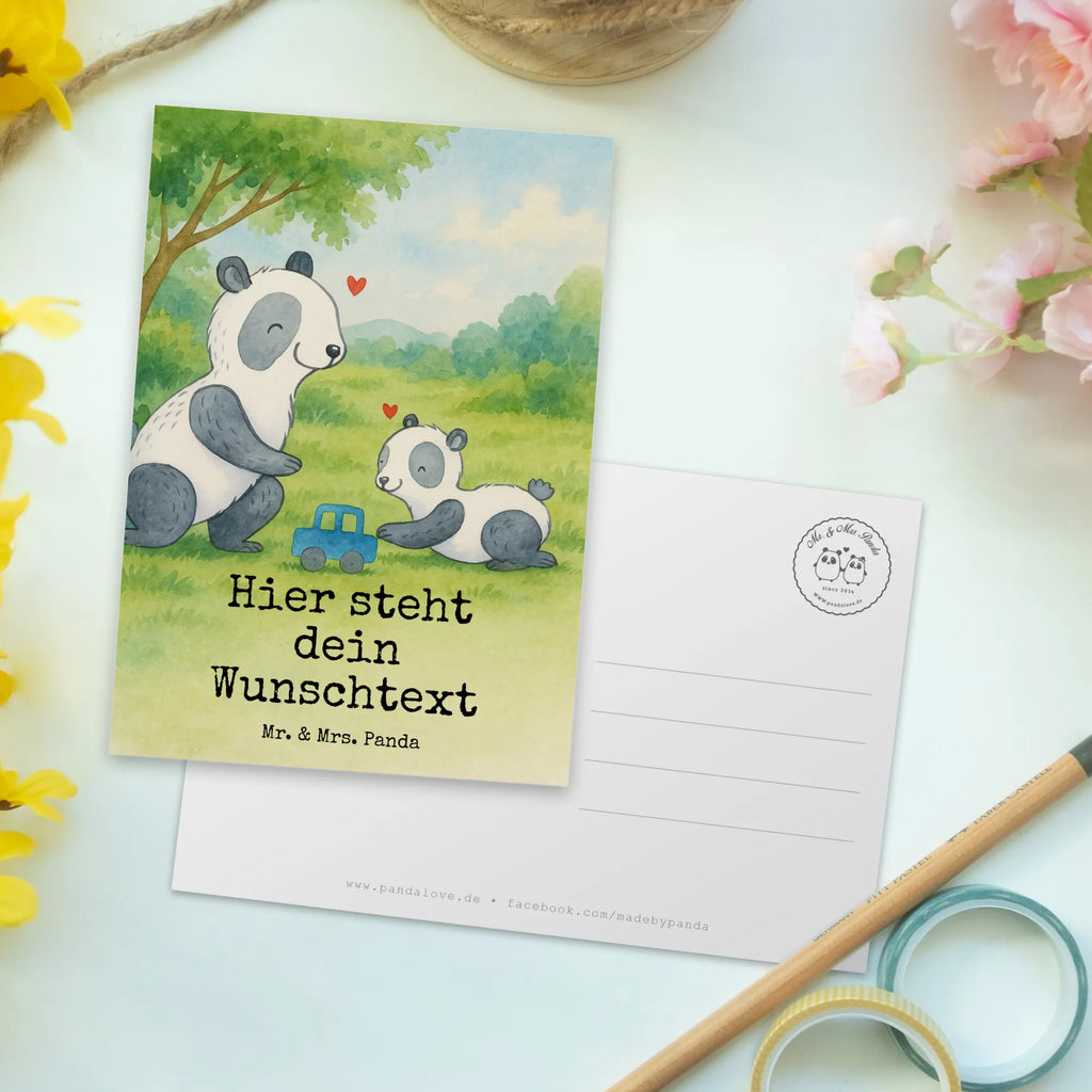 Personalisierte Postkarte Panda Vater Design Einladung mit Namen, Geschenkkarte mit Namen, Einladung mit Wunschtext, Grußkarte mit Wunschtext, Postkarte mit Wunschtext, Ansichtskarte mit Namen, Karte mit Namen, Grußkarte mit Namen, Karte mit Wunschtext, Ansichtskarte mit Wunschtext, Postkarte bedrucken, Geschenkkarte mit Wunschtext, Postkarte mit Namen, Postkarte personalisierbar, Vatertag Geschenk, Papa Geschenke, Vater Geburtstag, Vater Handwerker, Vater Geschenk, Papi Geschenk, Vatertag, Papa Geschenk