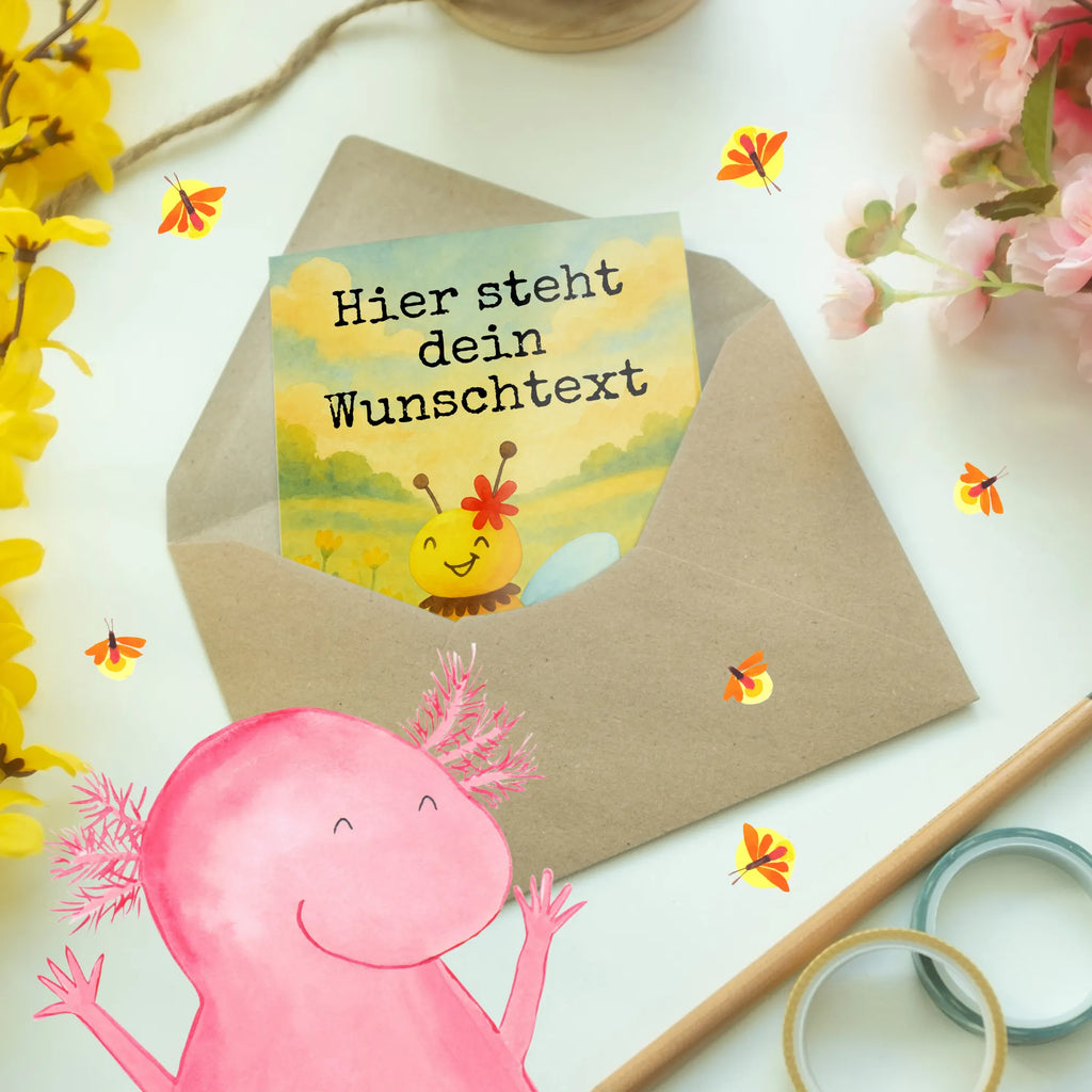 Personalised greetings card pszczoła kwiat Design Grußkarte als Geldgeschenk, Grußkarte selbst gestalten, Personalisierte Hochzeitskarte, Personalisiertere Klappkarte, Personalisierte Grußkarte, Grußkarte mit persönlichen Nachrichten, Grußkarte selber drucken, Personalisierte Karte, Personalisierte Geburtstagskarte, Personalisierte Einladungskarte, Personalisierte Glückwunschkarte, Grußkarte mit Namen, Grußkarten personalisiert, Biene, Wespe, Hummel