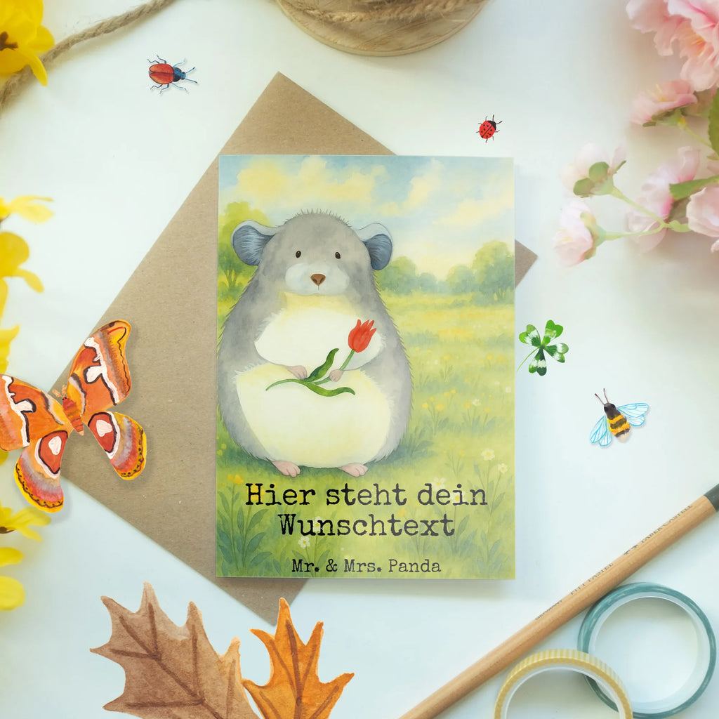 Personalised greetings card chinchilla flower Design Personalisierte Hochzeitskarte, Personalisierte Karte, Grußkarten personalisiert, Personalisierte Glückwunschkarte, Grußkarte mit persönlichen Nachrichten, Personalisierte Grußkarte, Grußkarte selbst gestalten, Personalisierte Geburtstagskarte, Grußkarte als Geldgeschenk, Personalisiertere Klappkarte, Grußkarte mit Namen, Personalisierte Einladungskarte, Grußkarte selber drucken, Tiermotive, Gute Laune, lustige Sprüche, Tiere, Büro, Liebeskummer, Chaos, Büroalltag, Kummer, Glücklichsein, Chinchilla, Depressionen, Chinchillas, traurig sein