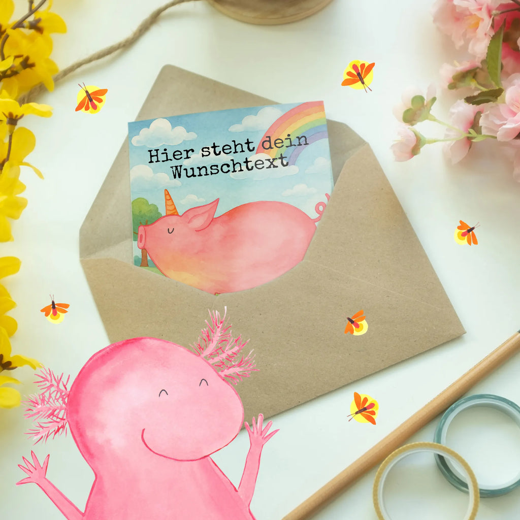Personalised greetings card unicorn Pig Design Grußkarte mit Namen, Personalisierte Einladungskarte, Grußkarte als Geldgeschenk, Personalisierte Karte, Personalisierte Geburtstagskarte, Grußkarte selbst gestalten, Grußkarte mit persönlichen Nachrichten, Grußkarte selber drucken, Personalisierte Grußkarte, Personalisiertere Klappkarte, Personalisierte Hochzeitskarte, Personalisierte Glückwunschkarte, Grußkarten personalisiert, Einhorn, Einhörner, Einhorn Deko, Unicorn, Party, geschenk, englisch, Piggy, funny, Bauer, Schweinhorn, witzig. lustig, Pig, Spruch, Schwein, Spaß, english