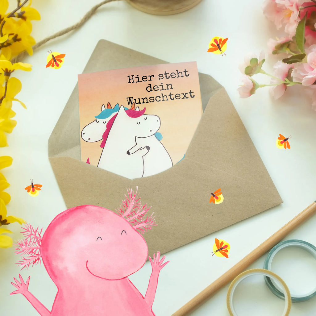Personalised greetings card unicorns Embrace Design Personalisierte Karte, Grußkarten personalisiert, Grußkarte als Geldgeschenk, Personalisierte Grußkarte, Personalisiertere Klappkarte, Grußkarte selbst gestalten, Grußkarte mit persönlichen Nachrichten, Personalisierte Hochzeitskarte, Personalisierte Glückwunschkarte, Grußkarte selber drucken, Personalisierte Geburtstagskarte, Personalisierte Einladungskarte, Grußkarte mit Namen, Einhorn, Einhörner, Einhorn Deko, Unicorn, Liebe, Geschwister, Sister, Schwestern, Familie, Freundinnen, Schwester, Freundin, BFF
