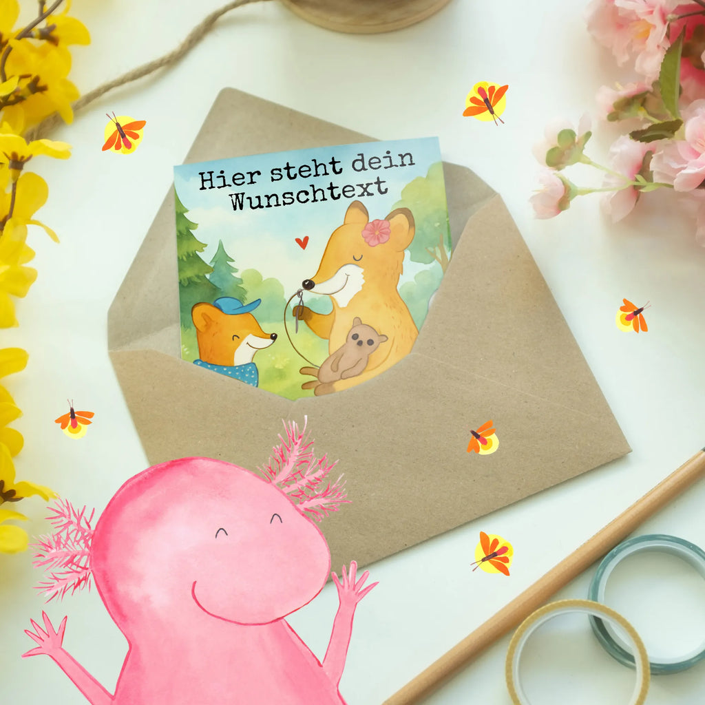 Personalised greetings card Fox Mom Design Personalisierte Grußkarte, Grußkarte als Geldgeschenk, Grußkarte selber drucken, Personalisierte Hochzeitskarte, Personalisierte Geburtstagskarte, Personalisierte Karte, Personalisierte Glückwunschkarte, Grußkarte selbst gestalten, Personalisierte Einladungskarte, Personalisiertere Klappkarte, Grußkarten personalisiert, Grußkarte mit persönlichen Nachrichten, Grußkarte mit Namen, Muttertag Geschenke, Mama Geschenke, Mutti Geburtstag, Muttertag, Mama Liebe, Tochter Geschenk, Mama Geschenk