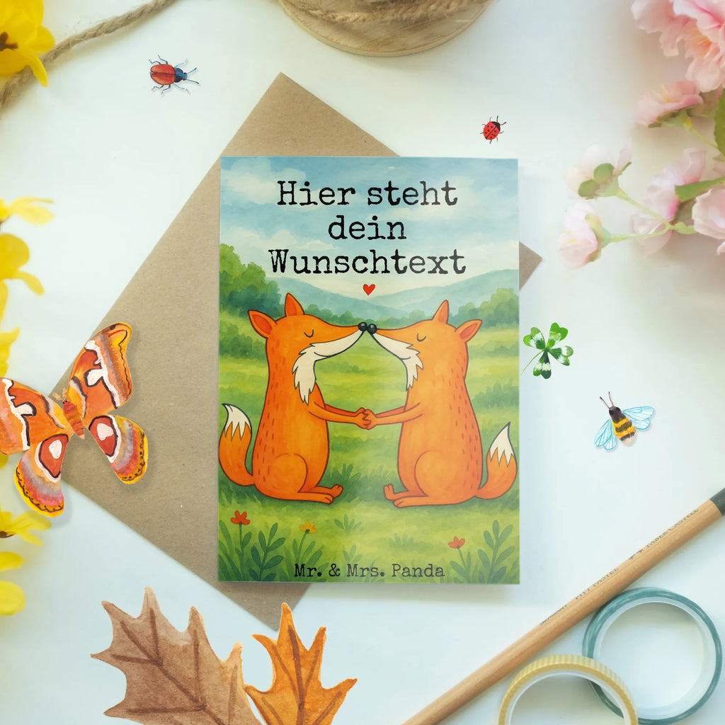 Personalised greetings card foxes Love Design Personalisierte Einladungskarte, Grußkarte selber drucken, Grußkarte als Geldgeschenk, Personalisierte Geburtstagskarte, Grußkarten personalisiert, Personalisierte Glückwunschkarte, Personalisiertere Klappkarte, Grußkarte mit persönlichen Nachrichten, Personalisierte Karte, Personalisierte Hochzeitskarte, Personalisierte Grußkarte, Grußkarte mit Namen, Grußkarte selbst gestalten, Fuchs, Ehefrau, Freundin, Verlobte, Freund, Fox, Liebe, Ehemann, Liebespaar, Liebesbeweis, Paar, Füchse, Partner, Ehe