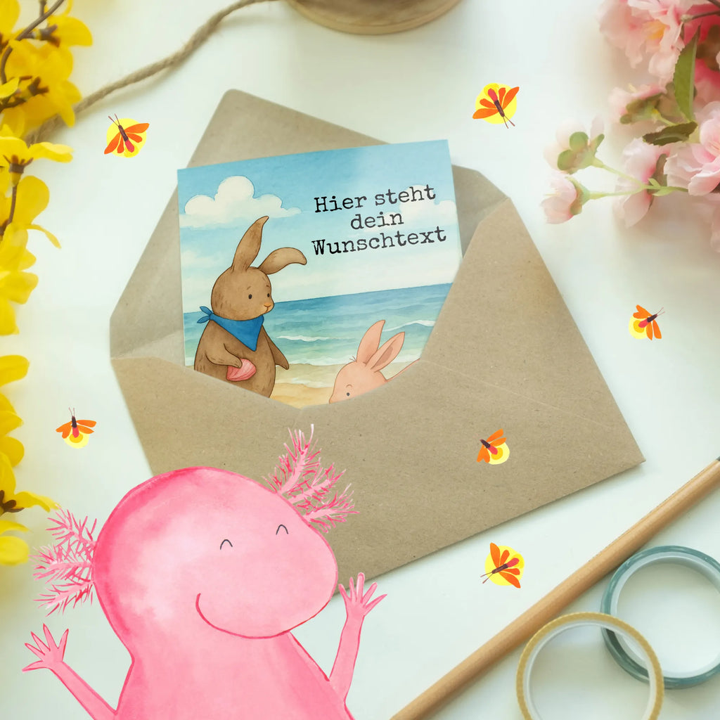 Personalised greetings card Muszla królików Design Grußkarte mit persönlichen Nachrichten, Personalisiertere Klappkarte, Grußkarte selbst gestalten, Grußkarte als Geldgeschenk, Personalisierte Hochzeitskarte, Personalisierte Grußkarte, Personalisierte Karte, Grußkarte selber drucken, Personalisierte Einladungskarte, Personalisierte Geburtstagskarte, Grußkarte mit Namen, Grußkarten personalisiert, Personalisierte Glückwunschkarte, Familie, Vatertag, Muttertag, Bruder, Schwester, Mama, Papa, Oma, Opa, Meer, Hasen, Muscheln sammeln, BFF, beste Freundin, Freundinnen, best friends, Muscheln, Freundin