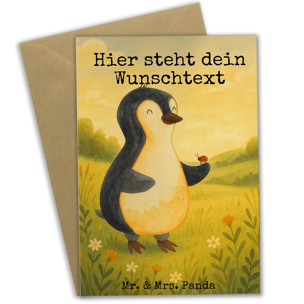 Personalised greetings card Pingwin biedronka Design Grußkarte selbst gestalten, Grußkarte selber drucken, Grußkarte mit persönlichen Nachrichten, Personalisierte Hochzeitskarte, Grußkarte als Geldgeschenk, Personalisierte Karte, Personalisierte Geburtstagskarte, Grußkarten personalisiert, Grußkarte mit Namen, Personalisierte Grußkarte, Personalisierte Einladungskarte, Personalisiertere Klappkarte, Personalisierte Glückwunschkarte, Pinguin, Liebe, Glück, Wunder, Marienkäfer, Freude, Lebensfreude, Pinguine